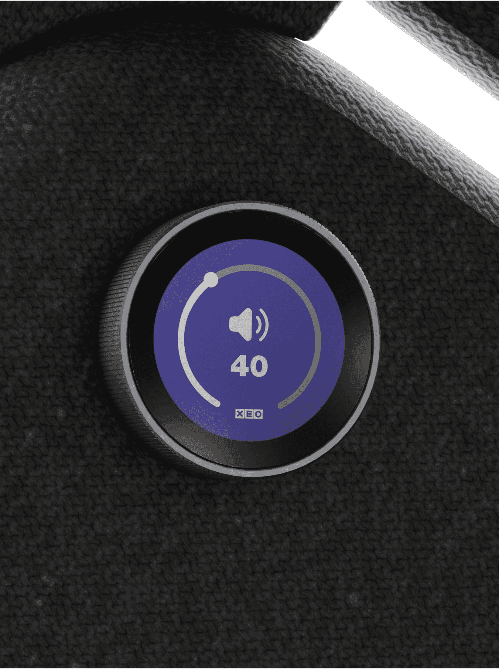 With simple rotations and presses, this hapic multi function rotator effortlessly **controls volume, seat vibration, input sources, and lighting**, making mastery of Pod’s core functions intuitive and straightforward—a perfect blend of design and practicality.